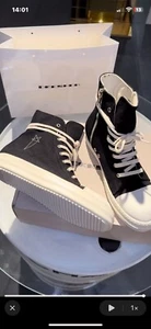 Scarpe Rick Owens Alte Taglia 36-45 - Foto 1 di 5