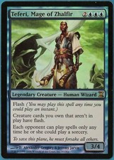 Teferi, Mage of Zhalfir FOIL Time Spiral PLD Blue Rare CARD (123349) ABUGames