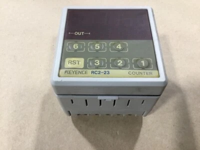 Contador electrónico preestablecido Keyence RC2-23 #09F30 Foto 1 de 4