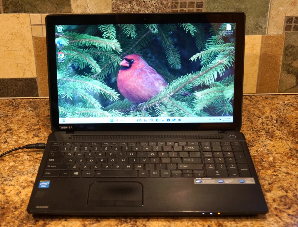 HDD Toshiba C55T-A5123@2.13GHz edição 24H2 WIN 11PRO, 8GB de RAM 500GB - Imagem 1 de 4