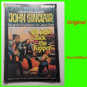 John Sinclair -  Heft Nr. 182 - Ich jagte Jack the Ripper -  Jason Dark #B/4-1/5 - Bild 1 von 3