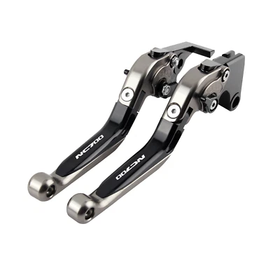 Palanca de embrague de freno de mano extensible plegable CNC para Honda NC700S NC700X 2012/2015 Foto 1 de 4