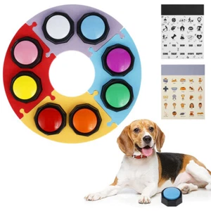 Sprachaufnahme Tasten Katzen Haustier Spielzeug Hunde Kommunikation Training Summer Sprechen - Bild 1 von 13
