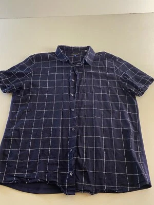 Vince Camuto Plaid BUTTON UP SHIRT 2XL XXL Slim  - Изображение 1 из 4