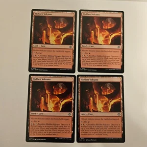 4x Hidden Volcano Caverns of Ixalan Cave Land Common Magic MTG M8874 - Picture 1 of 5