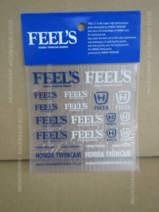 FEEL'S TWINCAM STICKER SET FOR HONDA FEEL'S TWINCAM LOGO MINI FEELS.TWINMINI JDM - Picture 1 of 24