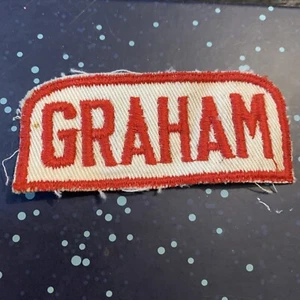 Vintage Graham Patch Mitarbeiter Uniform Mütze 2D 3,25” x 1,5” - Bild 1 von 3