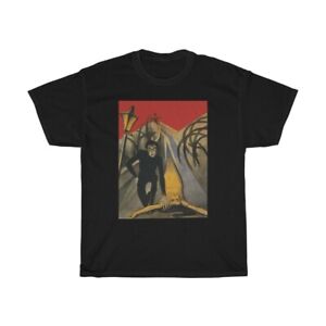 Cabinet of Dr. Caligari, Unisex T-shirt,  1920 German Silent Horror Film Poster