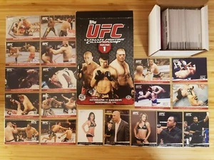 2009 Topps UFC Round 1 Complete Set 1-99 Joe Rogan Georges St. Pierre Diaz Silva - Picture 1 of 11