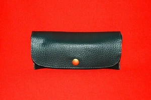 Costco Optics Eyeglasses Case Semi Hard Pouch Sunglasses Kirkland Green Rare - Picture 1 of 6