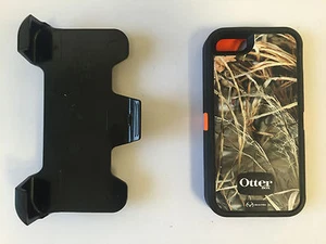 Serie OtterBox Defender para Apple iPhone 5/5S Realtree Max4 Negro/Naranja OEM - Imagen 1 de 3