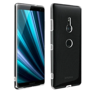 Silicone case, Glossy & matte back cover for Sony Xperia XZ3 – Ultra clear - Picture 1 of 6
