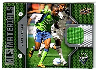 Upper Deck MLS Materials 2011 #SZ Steve Zakuani Jsy - casi nuevo-como nuevo Foto 1 de 1