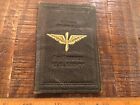 ORIGINAL WWI USAS AVIATOR CERTIFICATE ID LEATHER FOLDER FOR PILOT