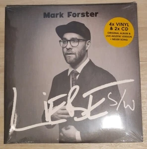 Mark Forster - Liebe S/W (Vinyl 4LP & 2CD - 2020 - New Sealed) Schallplatte Mint - Bild 1 von 2