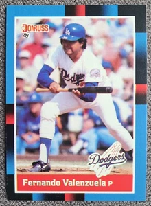 Fernando Valenzuela - 1988 Donruss Los Angeles Dodgers Card #53 - Picture 1 of 2