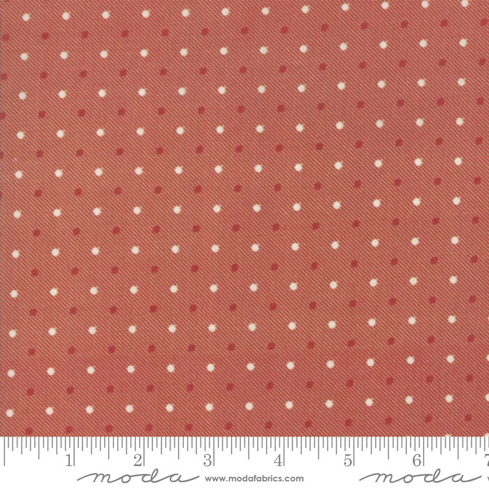 Northport Prints Red by Minick & Simpson for Moda By the Half Yard 14888 18 - Image 1 of 1