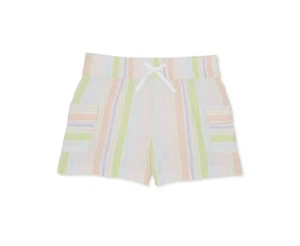 WONDER NATION Girls Size XXL (18) Pull-On Drawstring Short Stripe NWT - Picture 1 of 2