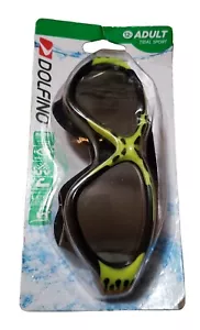 Occhiali da nuoto a specchio Dolfino adulti marea sport lenti piscina sport acquatici - Foto 1 di 3