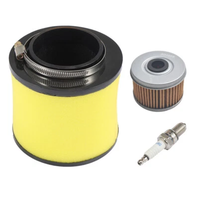 Air Oil Filter Spark For Honda Rancher 350 Foreman 400 450 Fourtrax 300 - Image 1 of 4
