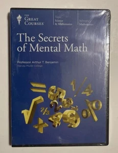 DVD The Secrets of Mental Math by Arthur T. Benjamin NEW Mathematics - Picture 1 of 2