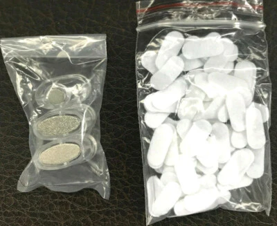 NuBrilliance Microdermabrasion Tips (3) Fine Coarse Precision & Filters (30) - Image 1 of 2