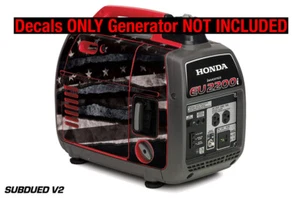 Envoltura de calcomanías para Honda EU2200i piel camping generador motor pegatina TENUE V2 - Imagen 1 de 1