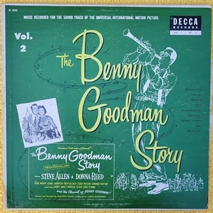 Vinyl Record LP The Benny Goodman Story Vol. 2 Soundtrack Recording DECCA DL8253 - Picture 1 of 4