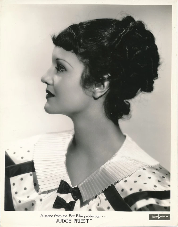 ROCHELLE HUDSON Original Vintage 1934 JUDGE PRIEST Fox COSTUME Portrait Photo - Image 1 of 1