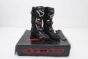 Botas de motocross Alpinestars Tech 10 Supervented MX tono negro para hombre talla 9 EE. UU. - Imagen 1 de 20