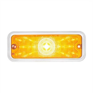 Luz de estacionamiento delantera con carcasa, lente ámbar/LED, izquierda, para camioneta Chevy/GMC 73-80 - Imagen 1 de 7