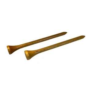 100 Pride Solid Hardwood 3 1/4” Golf Tees - Picture 1 of 2