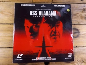 USS alabama crimson tide LASERDISC LD PAL Tony Scott Gene Hackman 1995 - Photo 1/1
