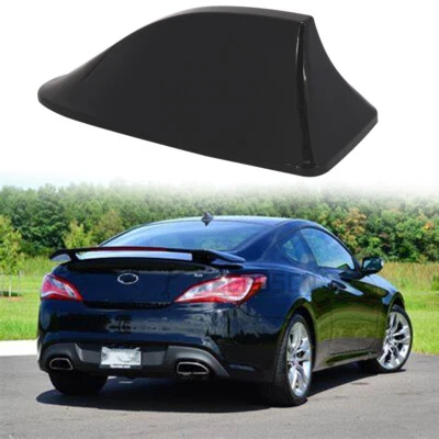 Shark Fin Roof Antenna FM/AM Radio Signal Decor For Hyundai Genesis Coupe 15-17 - Image 1 of 4
