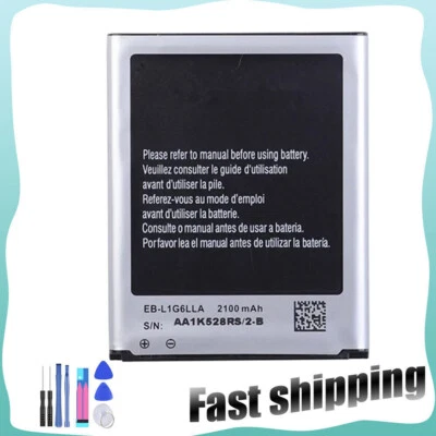 Batería de repuesto para Samsung Galaxy S3 EB-L1G6LLA EB-L1G6LLU EB-L1G6LLZ Foto 1 de 4