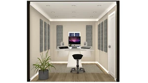 Primacoustic London 10 Room Kit | Acoustic Treatment in Grey | Pro Audio LA - Picture 1 of 4