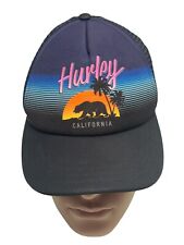 New Hurley Destination California Womens Snapback Trucker Hat Cap
