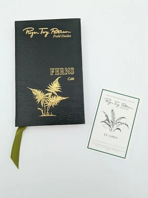 Roger Tory Peterson Field Guides FERNS 50th Anniversary Ed 1985 Leather Bound - Image 1 of 4