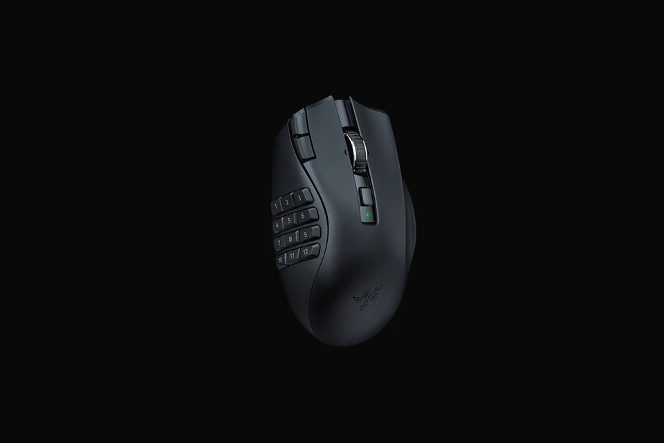 Razer Naga V2 HyperSpeed-Wireless MMO Gaming Mouse-AP Packaging - Image 1 of 1