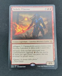 MTG Neheb, l'Eterno / Neheb, the Eternal - HOU Hour of Devastation ITA (NM) - Picture 1 of 2