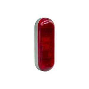 SEMAFORO A LED DA PARETE 1 LUCE ROSSO RED 24V AUTOMAZIONE AUTOMATISMI 550/1041 - Imagen 1 de 1
