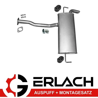 Silencieux d'échappement pour Hyundai ix35 Kia Sportage 2.0 échappement 7987 - Photo 1/2
