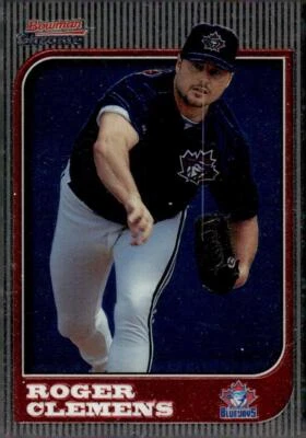 1997 Bowman Chrome #46 Roger Clemens - Image 1 of 2