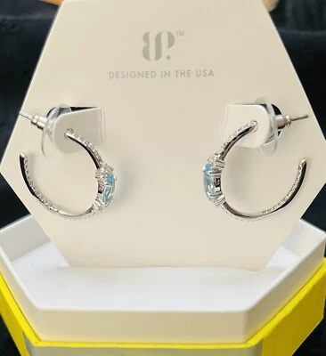 Bomb Party RBP5029 “In Good Faith” Topacio Azul Cielo Sobre Rodio Foto 1 de 4