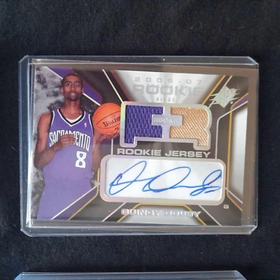 2006-07 SPx Rookie Auto Jersey /1199 Quincy Douby #144 Rookie Auto RC RPA Kings - Image 1 of 2