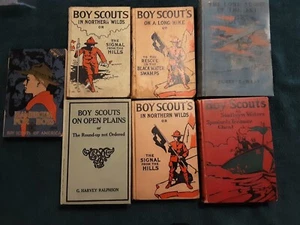 7 Piece Lot of Boy Scouts of America BSA Vintage Books - Used - Picture 1 of 1