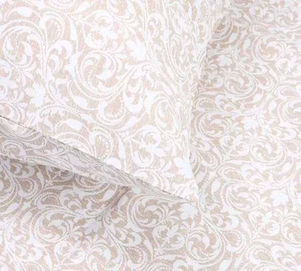 Juego de sábanas Northern Nights 415TC micro algodón satén 4 piezas rollo topo - completo Foto 1 de 4