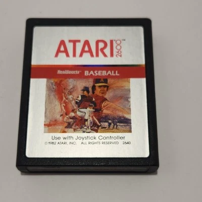 RealSports Baseball (Atari 2600, 1982) - Image 1 of 4