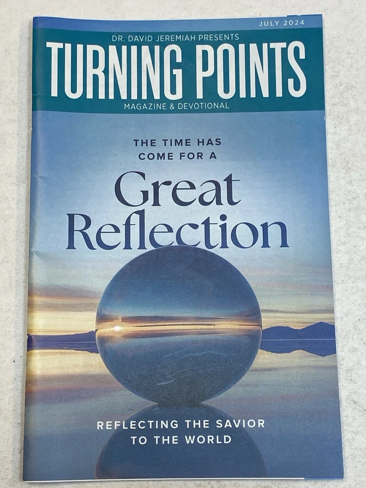 Turning Points Magazine Dr. David Jeremiah Presents Daily Devotionals July 2024 Foto 1 de 1