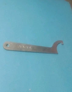 Fixed Hook / Shock Spanner Wrench By Dexter For Motorcycle Suspension Castle Nut - Picture 1 of 4